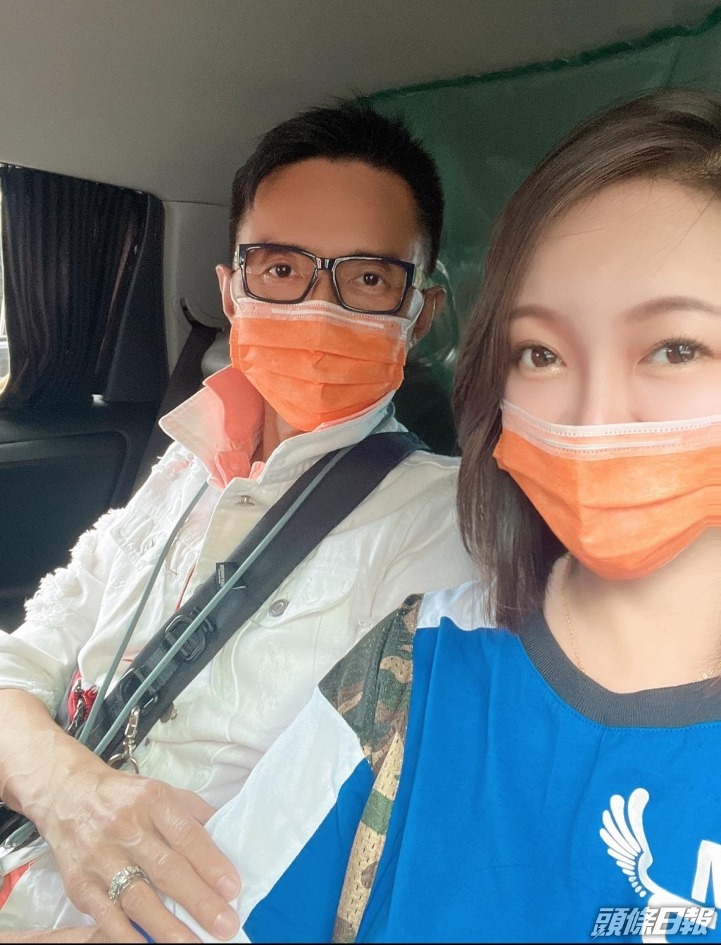 二人又和好如初，在網上貼出「婚戒」晒恩愛，過程好戲劇性。